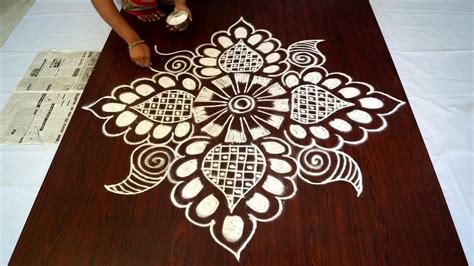 simple rangoli designs for home|rangoli design small and simple.